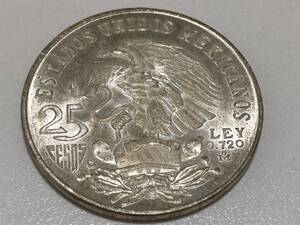 26848☆銀貨 メキシコオリンピック 25ペソ 1968年