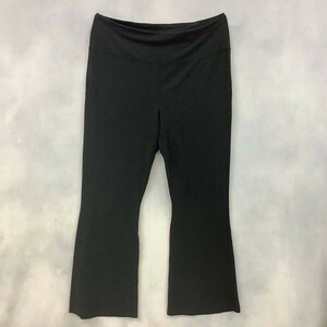 [D2398] ルルレモン フレアパンツ ブラック系 20 lululemon / 小型便OK