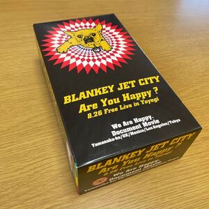 BLANKEY JET CITY ブランキージェットシティ Are You Happy? VHS ビデオ 見本品 見本盤 浅井健一