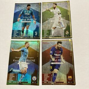 送料込/WCCF17-18BFWメッシ＋BMFデブライネ＋BDFセルヒオ・ラモス＋BGKブッフォン/2017-2018 LIONEL MESSI 