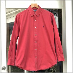 ★ラルフローレン　BLAKE　90s　長袖　ボタンダウンシャツ　size M★検　ポロ ビンテージ