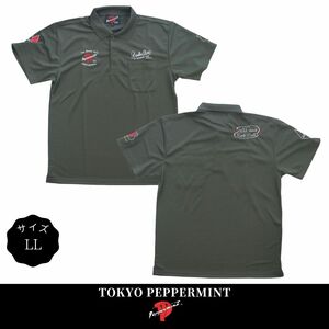 ポロシャツ ロカビリーファッション ブランド メンズ 半袖 COBRA DRY POCKET POLO アーミーグリーン サイズLL