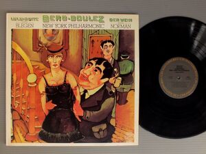 ●米LP BLEGEN-NORMAN-BOULEZ/BERG-LULU SUITE-DER WEIN●