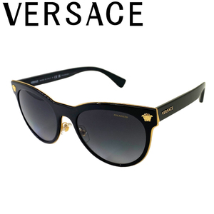 VERSACE サングラス ブランド ベルサーチ ヴェルサーチェ グラデーションブラック ≪偏光レンズ≫ 0ve-2198-1002-t3