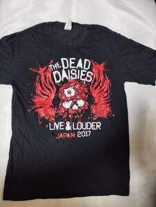 【中古レア】THE DEAD DAISIES　2017ジャパンツアーTシャツ