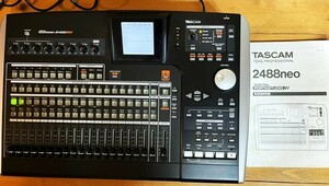 激レア!!名器!!★美中古!!★タスカム TASCAM 2488 neo 24トラックレコーダー①★MTR★ハードディスク★ミキシング マスタリング★CD作成