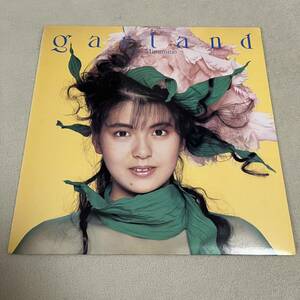 南野陽子 GARLAND ガーランド YOKO MINAMINO / LP レコード / 28AH 2256 / ライナー有 / 和モノ 昭和アイドル/