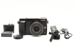 [良品] Panasonic LUMIX DMC-GX7MK2 Black Mirrorless SLR Camera Zoom Lens Kit #2357941A