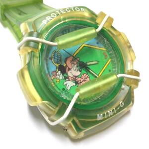 【激レア！80年代、新品未使用】電池交換済 ディズニー ミニーマウス腕時計