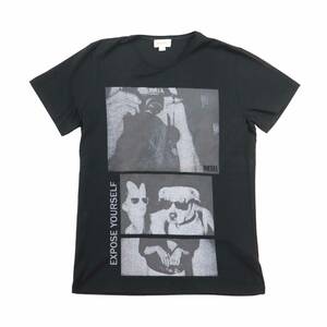 DIESEL ディーゼル Tシャツ S コットン BLK TR000027