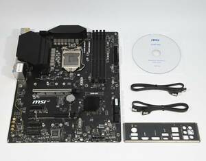 動作保証★マザーボード ATX MSI Z490-S01 LGA1200 付属品付★040