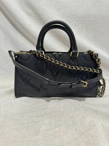 LOUIS VUITTON ルイヴィトン M23640 オンザゴーEW ブラックモノグラムアンプラント　B-105766