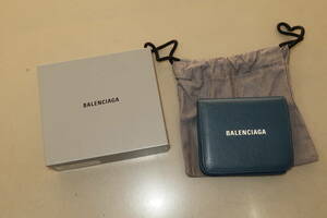 ▲▽バレンシアガ BALENCIAGA 二つ折り ミニ 財布△▼