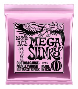 即決◆新品◆送料無料ERNIE BALL 2213 [10.5-48] MEGA SLINKY エレキギター弦/メール便