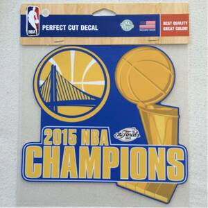 2015 NBA CHAMPIONS ゴールデンステート ウォリアーズ 優勝記念 ステッカー/デカール