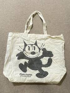 非売品 2014年 PEARLY GATES FELIX THE CAT パーリーゲイツ フィリックス ザ キャット コラボ トートバッグ ハンドバッグ エコバッグ