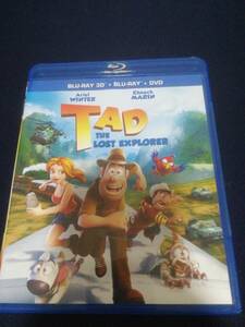 TAD THE LOST EXPLORER(タデオ・ジョーンズの冒険) 3Dブルーレイ（北米版）