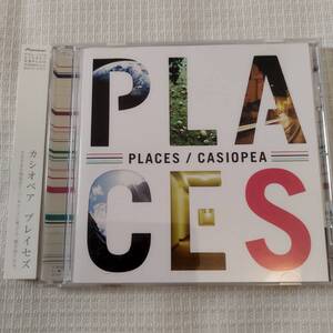 邦楽　CD　和ジャズ　カシオペア　　プレイセズ（Places）　全12曲　ブックレット付　　帯付き