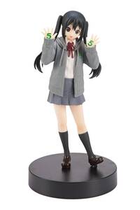 【中古】けいおん! 5thあにばーさりー♪ 中野梓 フィギュア けいおん! SQフィギュア アニメ プライズ バンプレスト