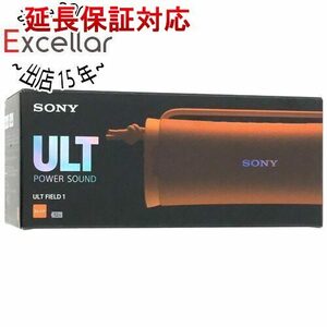 SONY ワイヤレスポータブルスピーカー ULT FIELD 1 SRS-ULT10 (DC) オレンジ [管理:1000028351]