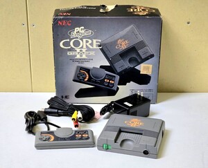 030 本体美品 PCエンジン CORE GRAFX コアグラフィックスⅡ ゲーム機 通電確認のみ 