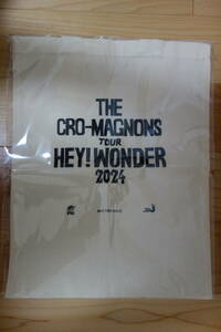 新品、未使用、非売品　ザ・クロマニヨンズ(The Cro-Magnons)　「THE CRO-MAGNONS TOUR HEY! WONDER 2024」　オリジナルＡ４トートバッグ