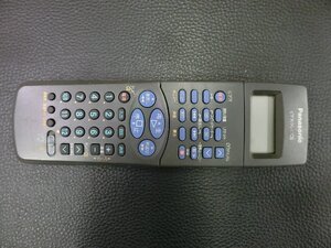 中古 パナソニック Panasonic ビデオデッキ VHS テレビ TV CS リモコン VEQ2354 管理No.36400