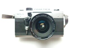 【レア商品　美品　完動品】プラクティカ　PRAKTICA MTL-5 Supar-Multi-Coated TAKUMAR28mm F3.5 M42 ボティレンズセット　VEB PENTACON 