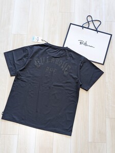 【即完売品】BILLABONG for RHC Ron Herman 別注 Faded Black Short Sleeve T-Shirts :CHARCOAL GRAY XL ロンハーマン ビラボン