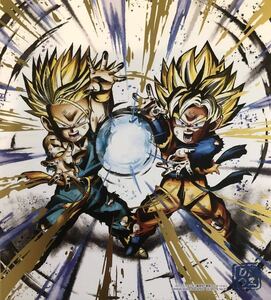 即決 新品 ドラゴンボール 色紙ART RAGING2 レイジング　　　　孫悟天　トランクス　少年　鳥山明