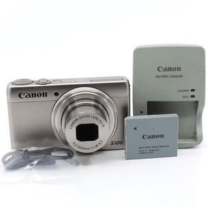 ＜並品＞ Canon デジタルカメラ PowerShot S120 シルバー