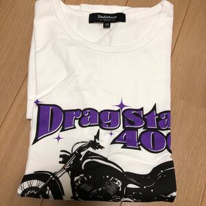 送料270円　Tシャツ　シャツ　未使用　イオン　ダブルフォーカス　バイク　ドラックスター　400 ss drag star