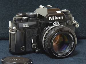 Nikon FA Ai NIKKOR50mmF1.4標準レンズ付セット【Operation Confirmed・動作確認済】