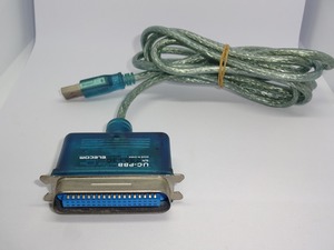 ELECOM USB to パラレルプリンタケーブル UC-PBB パラレル→USB変換 IEEE1284 1.8m