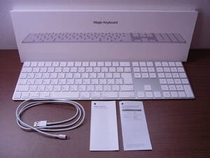 Apple Magic Keyboard テンキー付 A1843 アップル 純正キーボード ジャンク扱い