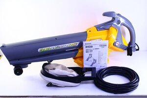 ●京セラ リョービ RESV-1000 ブロワバキューム 100V 25L 集じん ブロワー 送風機 粉砕機能付き 電動工具 付属品あり【10981623】