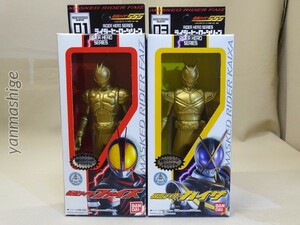 新品 限定ゴールド 仮面ライダーファイズ＆カイザ 2体セット 仮面ライダーワールドオリジナル ゴールドバージョン BANDAI バンダイ