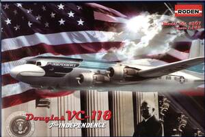 送料無料　1/144　ローデン　Roden 307　Douglas VC-118 “The Independence” ”インディペンデンス“大統領専用機