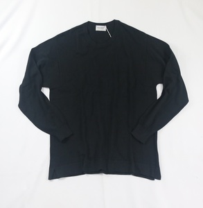 新品 John Smedley　ジョンスメドレー 最高級シーアイランドコットン Mサイズ BLACK