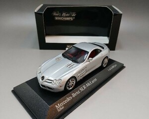 PMAミニチャンプス 1/43 メルセデス・ベンツ SLR マクラーレン シルバー 400033020