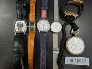 0601M17　時計　腕時計　懐中時計　ジャンク品　おまとめ　ダニエルウェリントン　CITIZEN　HANES　など