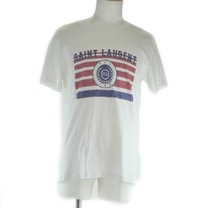 SAINT LAURENT PARIS サンローランパリ 半袖Ｔシャツ コットン ユニセックス【17160302】中古