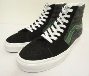 一点物 非売品 VANS バンズ SALES SAMPLE サンプル品 SK8-HI スウェード/ウール スニーカー ブラック/チャコール 新品未使用 レア