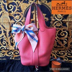 HERMES バッグ ピコタン ロック PM □M刻印 ツイリートートバッグ レザー 