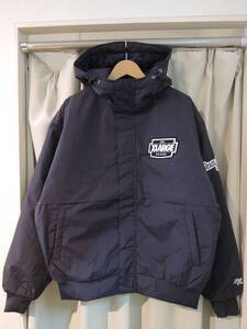 XLARGE X-LARGE エクストララージ NYLON PUFFER JACKET ネイビー M 人気商品 2024 最新 秋冬