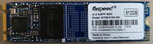 faspeed m.2 NGFF SSD 512GB