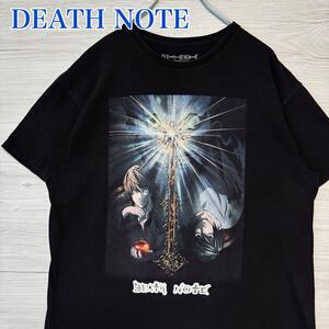 【入手困難】DEATH NOTE デスノート　夜神月　L Tシャツ　Lサイズ　キャラクター　アニメ　ゲーム　映画　海外輸入　ヴィンテージ　公式