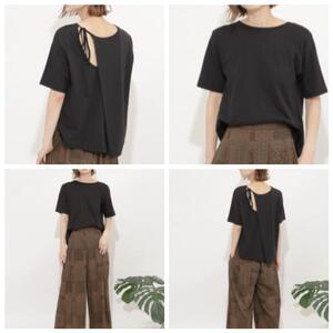 SENSE OF PLACE バックシャンクルーネックTシャツ(半袖)　1304