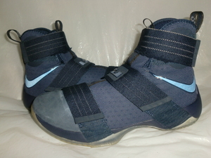 ★NIKE LEBRON SOLDIER 10 SFG EP `16製ナイキ 852400-444 レブロンソルジャー 10 SFG EP ネイビー/ネイビーリフレクター 着用回数少