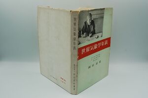 岡田武松『世界気象学年表　気象学講座別巻』地人書館　昭和31年初版